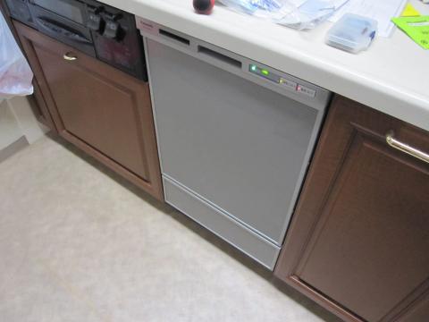 大阪府吹田市I様　食器洗い乾燥機工事
