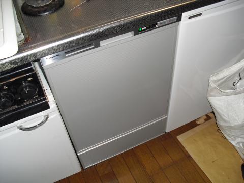 大阪府大阪市O様　食器洗い乾燥機工事