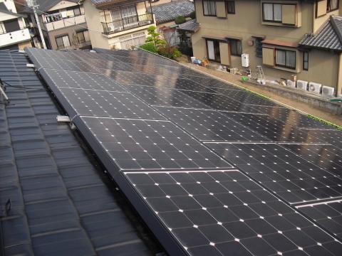 兵庫県神戸市K様　太陽光発電工事１