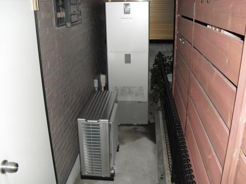 兵庫県西宮市N様　エコキュート工事