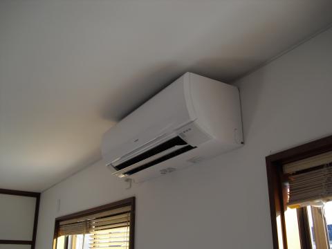 大阪府大阪市K様　エアコン取付工事