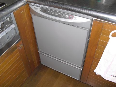 大阪府吹田市K様　食器洗い乾燥機工事