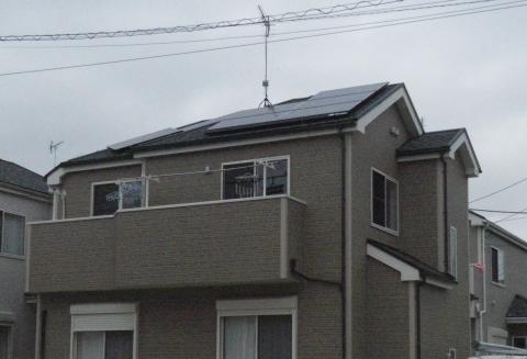 埼玉県春日部市N様邸《太陽光設置工事》