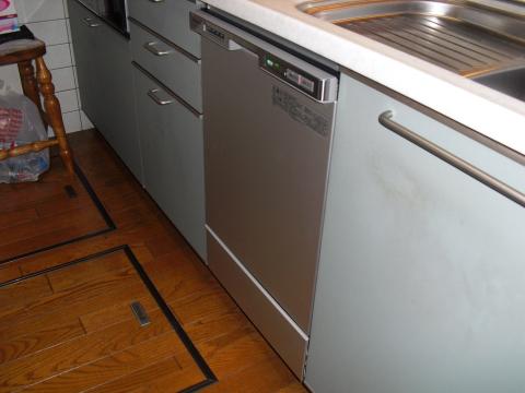 兵庫県伊丹市Ｎ様　食器洗い乾燥機工事