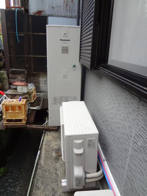 オール電化とリフォームの工事を致しました。