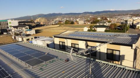 三島市　太陽光発電システム11.52ｋｗ設置工事