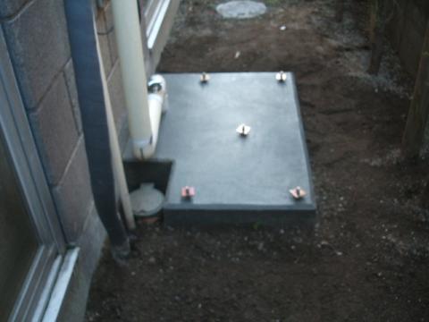 神奈川県伊勢原市　K様邸　エコキュート基礎工事