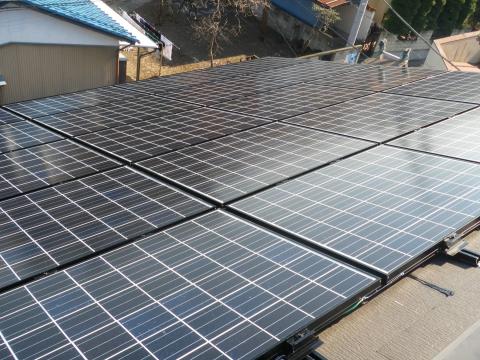 埼玉県越谷市Ｏ様邸《太陽光設置工事》