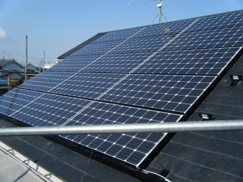 奈良県橿原市N様邸　太陽光発電システム（三菱）工事