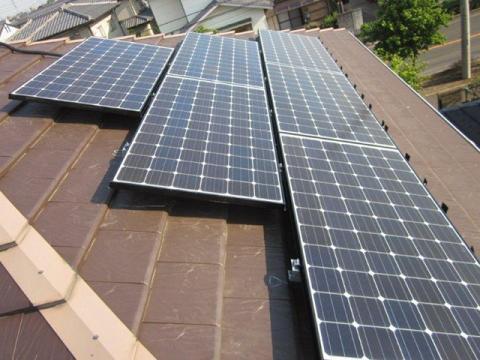 群馬県伊勢崎市S様邸　太陽光発電システム