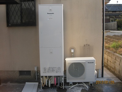 パナソニックエコ給湯取り付け