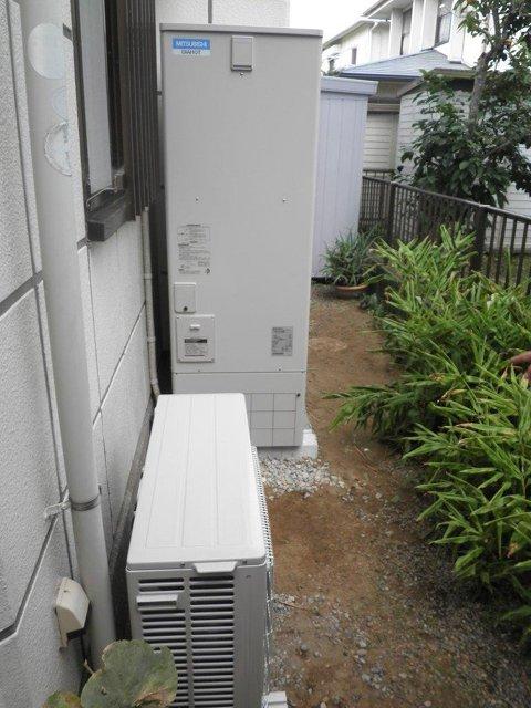 千葉県袖ヶ浦市M様邸　エコキュート