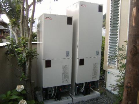 静岡県静岡市W様邸　エコキュート