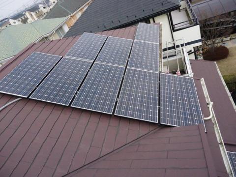 茨城県取手市K様邸　太陽光発電システム