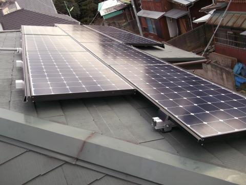 東京都世田谷区Ｓ様邸太陽光工事