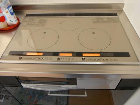 埼玉県川口市Ｇ様邸《IHクッキングヒーター設置工事》