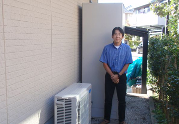 パナソニック太陽光発電3.44KW+エコキュート導入　栃木県　Y様邸