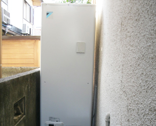 ダイキンエコキュート設置しました　奈良県　奥田様邸