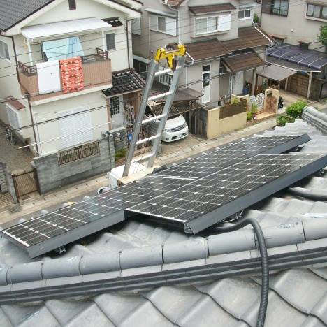 三菱太陽光発電　3.18kW　奈良県　Kさま邸