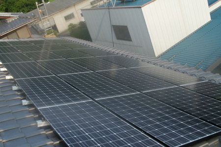 カナディアンソーラー　4.56KWシステム導入　仙台市　木村様邸