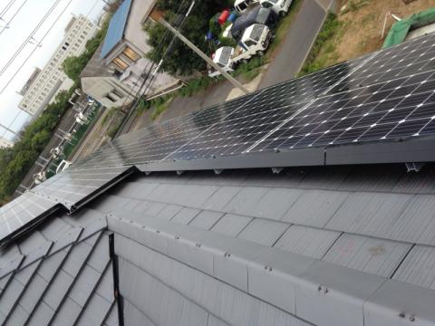 三菱太陽光発電　4.28kW　大阪府　M様邸