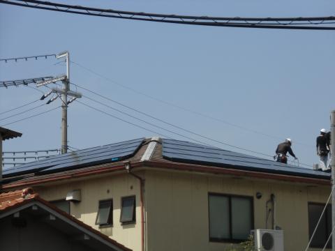 事務所:ストレート屋根2(南)/屋根3(東)