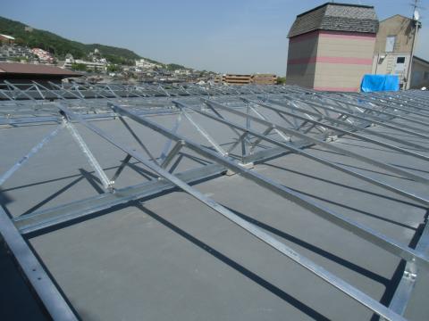 箕面市・Rマンション/全量買取【基礎架台等の取付工事】