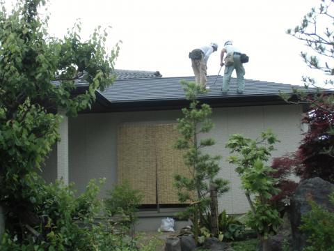 京田辺市飯岡・I邸宅【東芝・住宅用/太陽光発電】着工♪