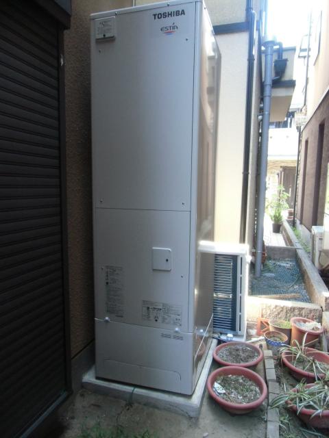 摂津市・Uさま邸宅【東芝/エコキュート】★本工事☀