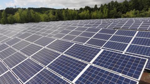 函南町地上設置型太陽光発電システム
