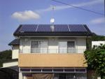 福岡県糟屋郡 F様邸　太陽光発電システム設置工事