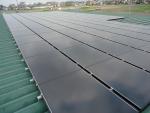 ヤマト運輸倉庫へのソーラーフロンティア３６ｋｗ産業用太陽光発電完成の御紹介です。