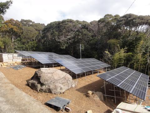 54.72kw太陽光発電システム設置工事