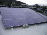 サンメイトの4,89KWシャープ太陽光発電設置工事のご紹介です。