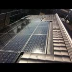 静岡県牧之原市　ﾊﾟﾅｿﾆｯｸ太陽光発電施工
