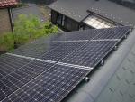 横浜市　S様邸　ｻﾝﾖｰ製太陽光発電システム導入