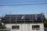御宿町上布施Iさま太陽光発電ﾊﾟﾅｿﾆｯｸ５．５２kw工事完了です