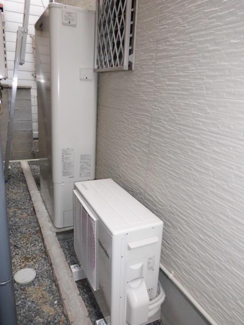エコキュート設置完了!