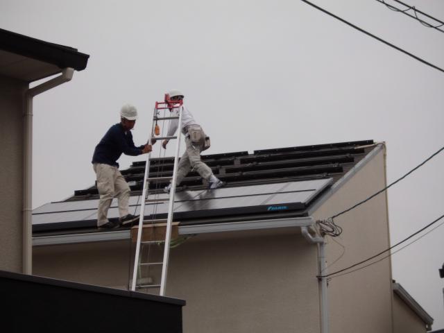 モジュール設置過程