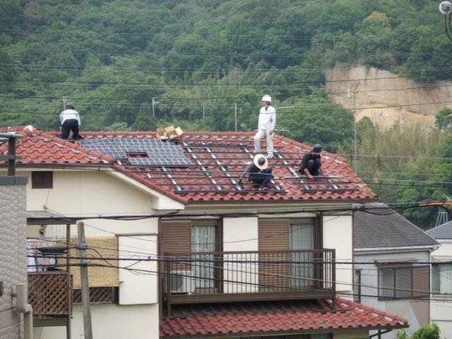 弥生が丘在住:牧野さま邸「太陽光発電＆エコキュートご成約!!