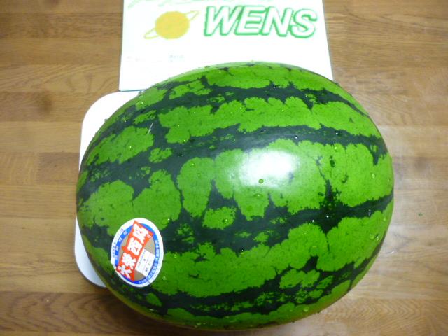 重量/10キロ㌘!の“おいしいスイカ♪”