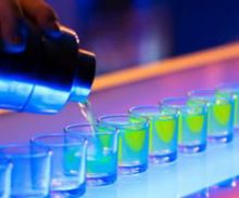 ミント風味のカクテル