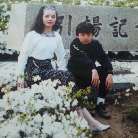 部長&長男(12歳当時)