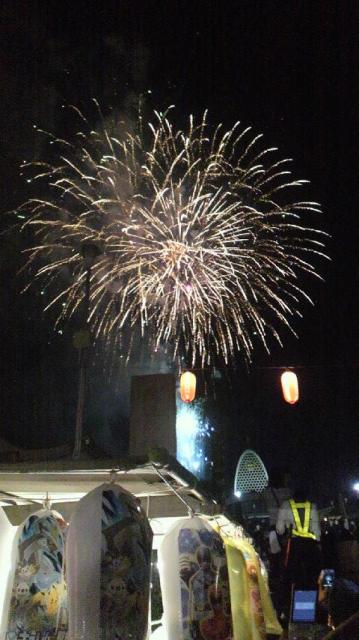 画像よりも、生花火・迫力感です