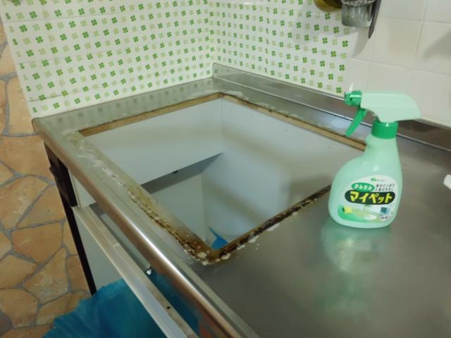 撤去後の清掃も丁寧に行います。