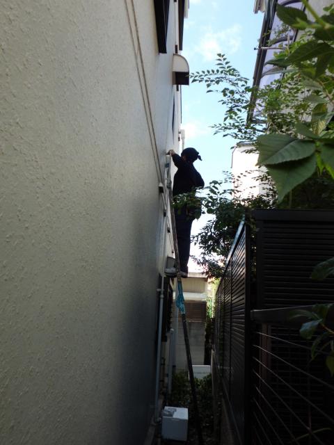 ２Ｆ・ガスコンロ撤去：配管取り外し