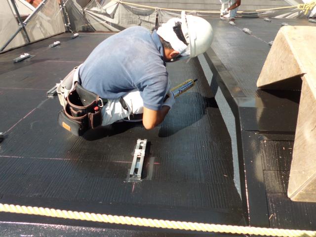 架台設置計測作業