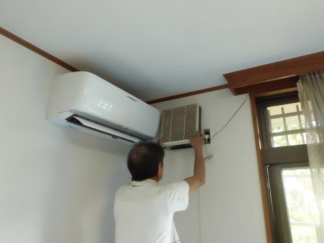 カバーの取り付け