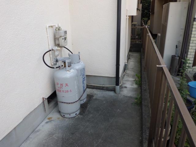 LPガス設置場所・ご使用中