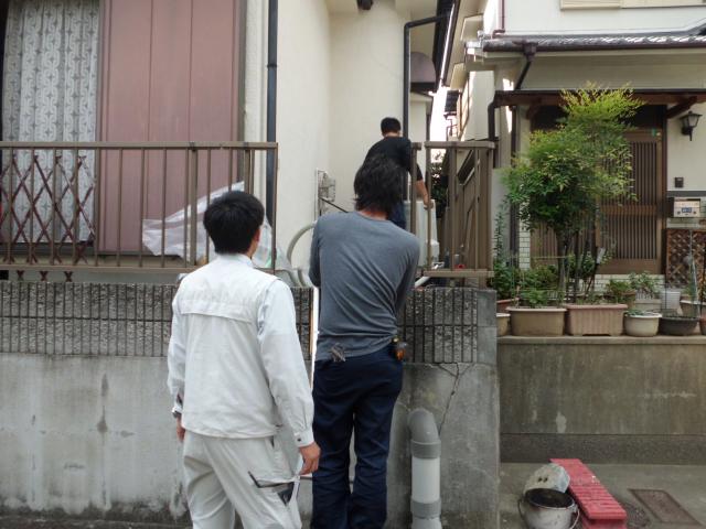 ヒートユニット搬入です